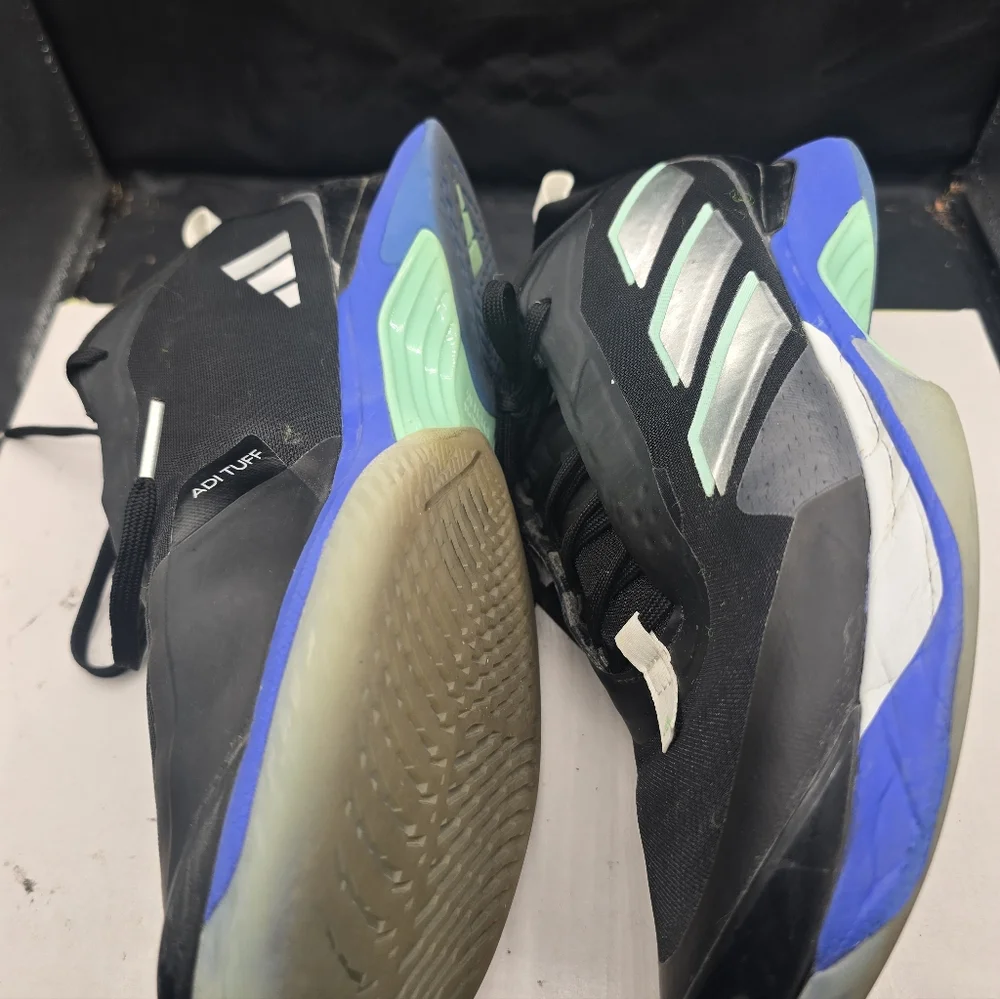 adidas Black‎ and Blue Athletic Shoes